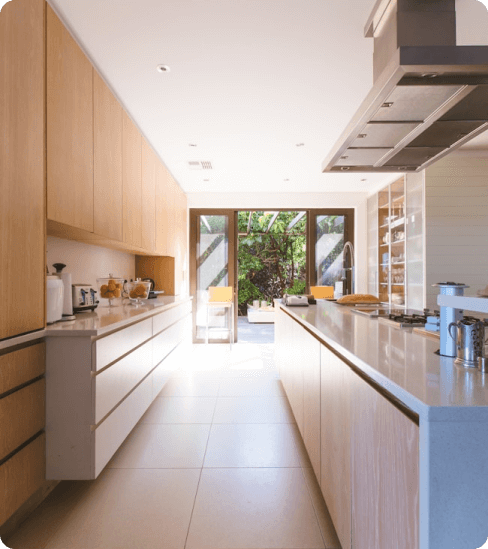 Designed kitchen